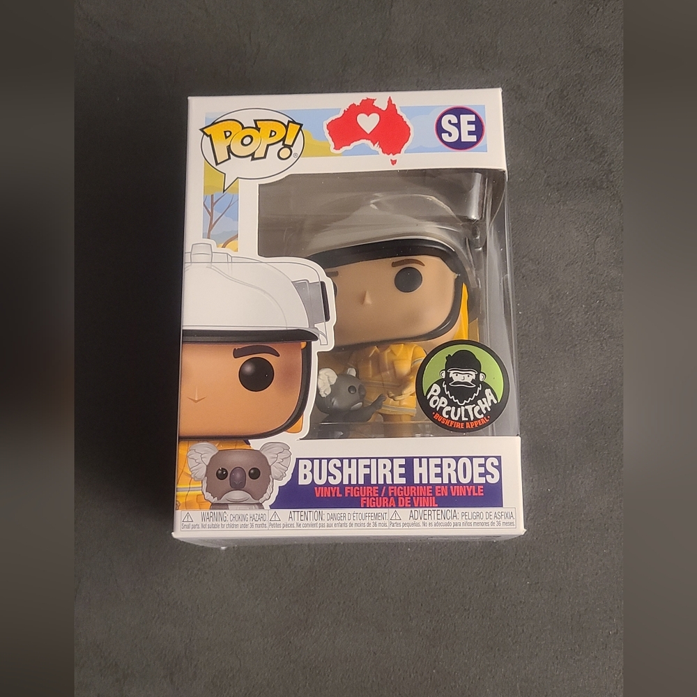 #SE Bushfire Heroes Funko Pop! Australia (Pop Cultcha Exclusive) Vinyl figure